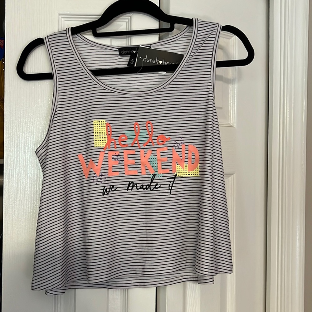 Sweet summer crop top, super soft. New with tags!